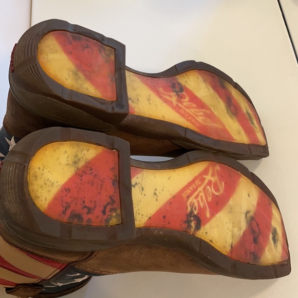 DURANGO REBEL PATRIOTIC PULL-ON WESTERN FLAG BOOT - Picture 11 of 17